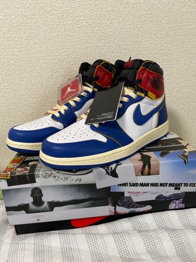 Union × Nike Air Jordan 1 Retro High OG NRG "Storm Blue/Varsity Red"