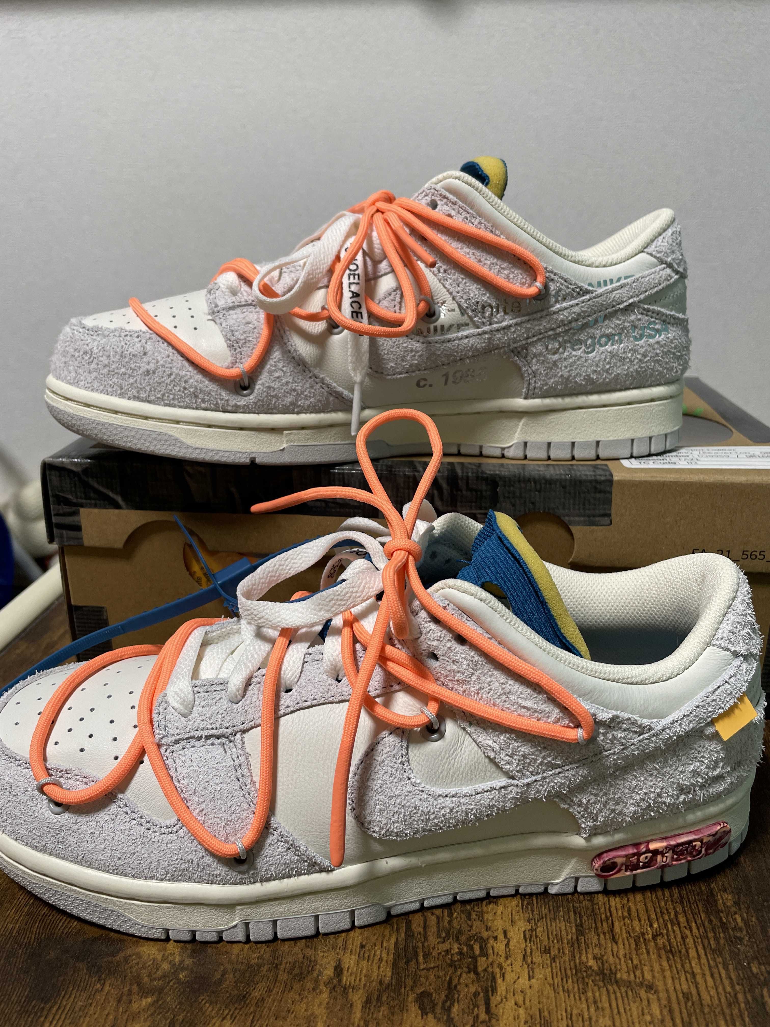 Off-White × Nike Dunk Low 1 of 50 "Lot.19"