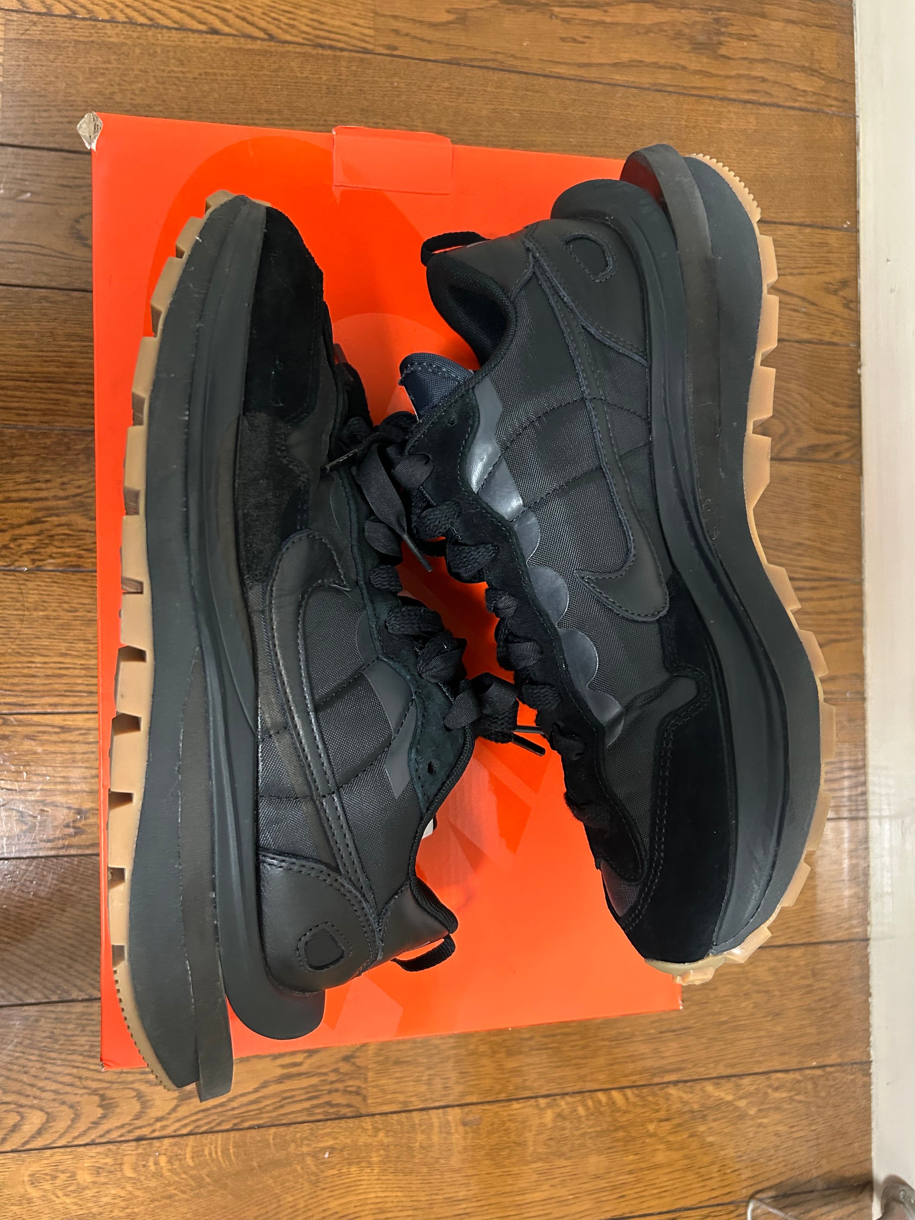sacai × Nike VaporWaffle "Black Gum"