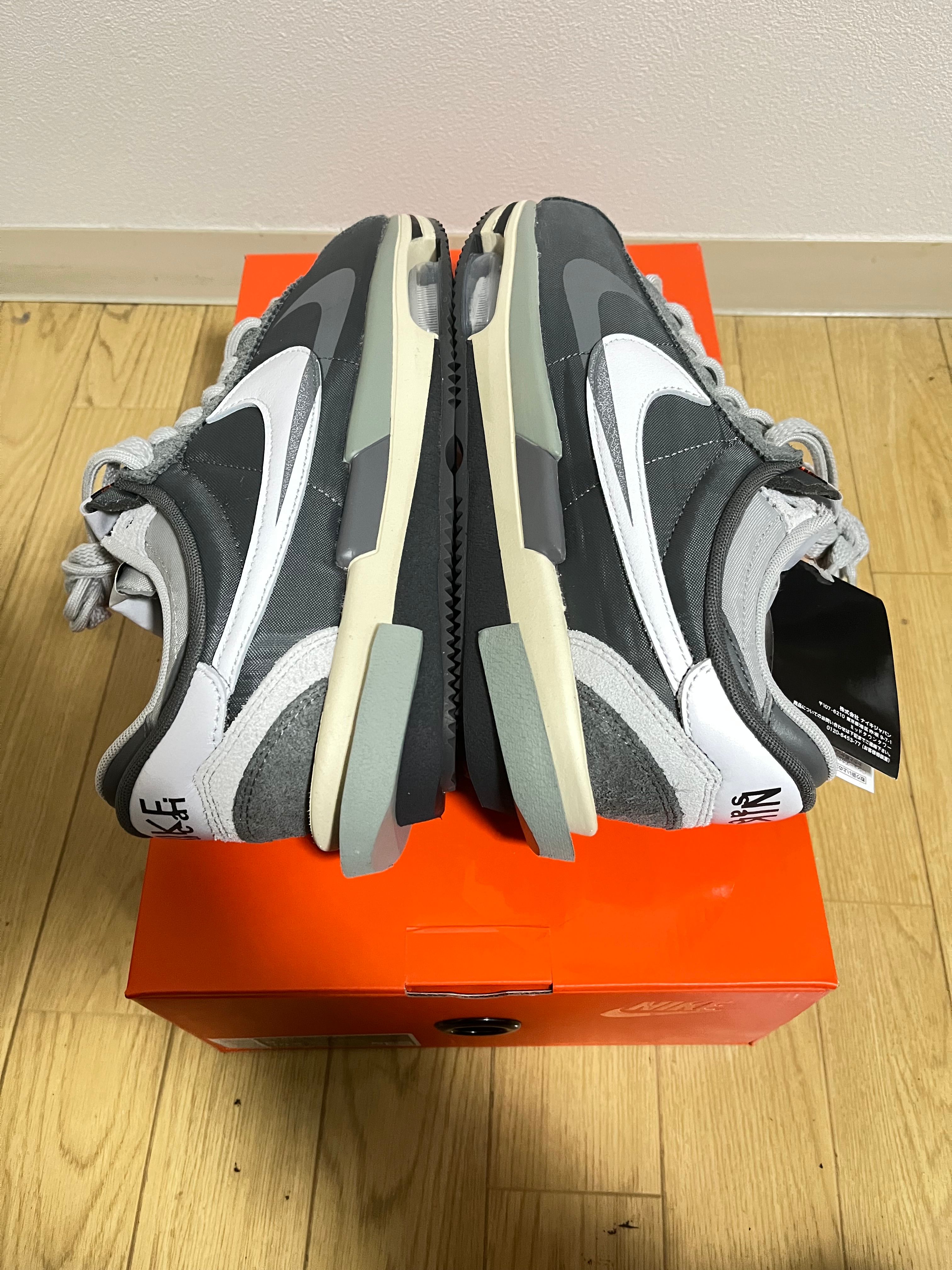 sacai × Nike Zoom Cortez "Iron Grey"