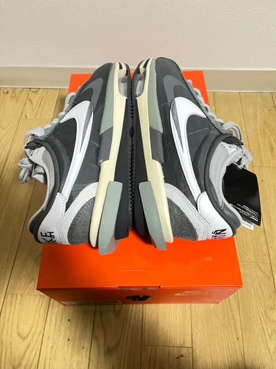 sacai × Nike Zoom Cortez "Iron Grey"