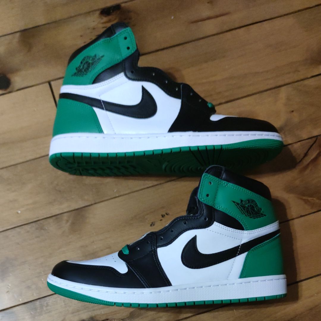 Nike Air Jordan 1 Retro High OG "Celtics/Black and Lucky Green" (2023)