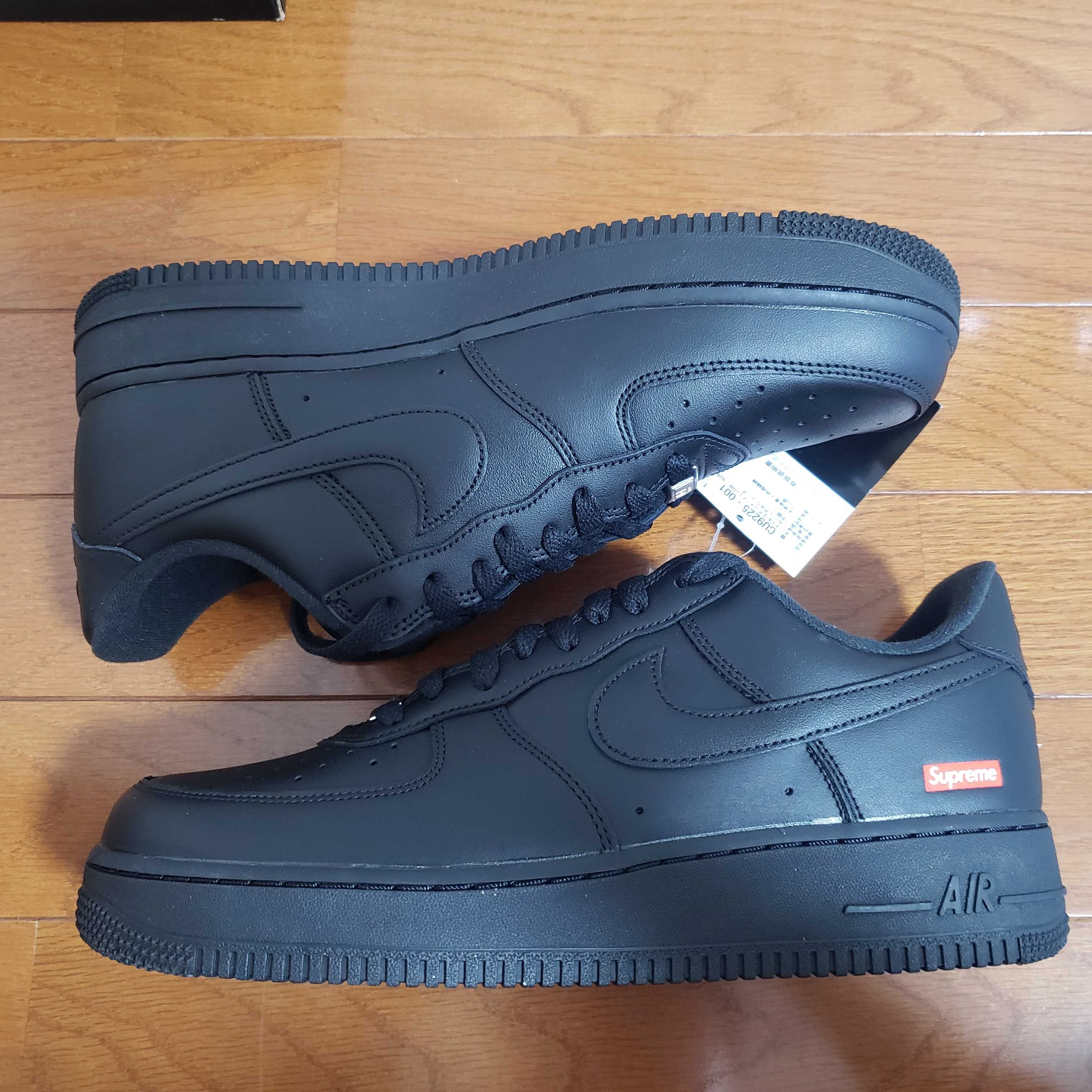 Supreme × Nike Air Force 1 Low "Black"