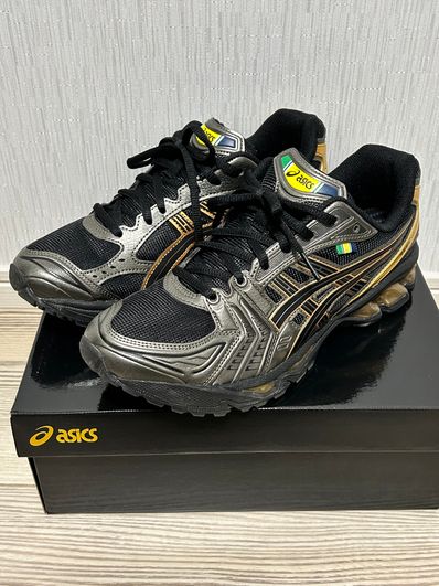 Ayrton Senna × Asics Gel-Kayano 14 "Black/Pure Gold"