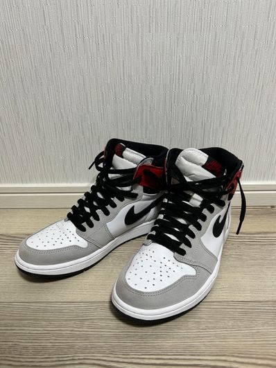 Nike Air Jordan 1 High OG "White/Black/Light Smoke Grey"