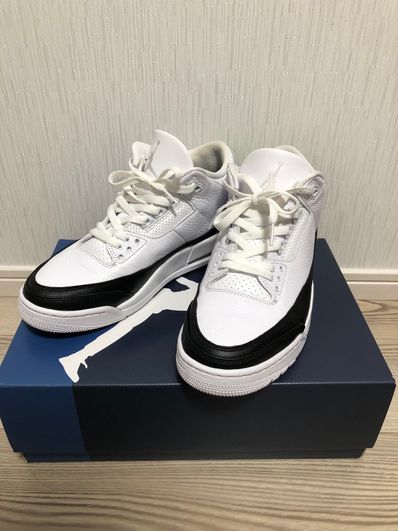 Fragment × Nike Air Jordan 3 "White/Black"