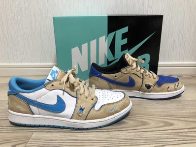 Nike SB Air Jordan 1 Low "Desert Ore/Royal Blue"