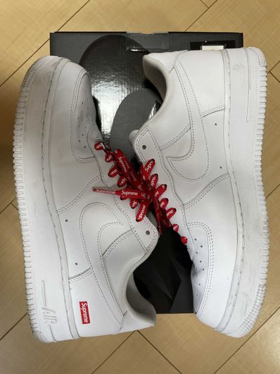 Supreme × Nike Air Force 1 Low "White"