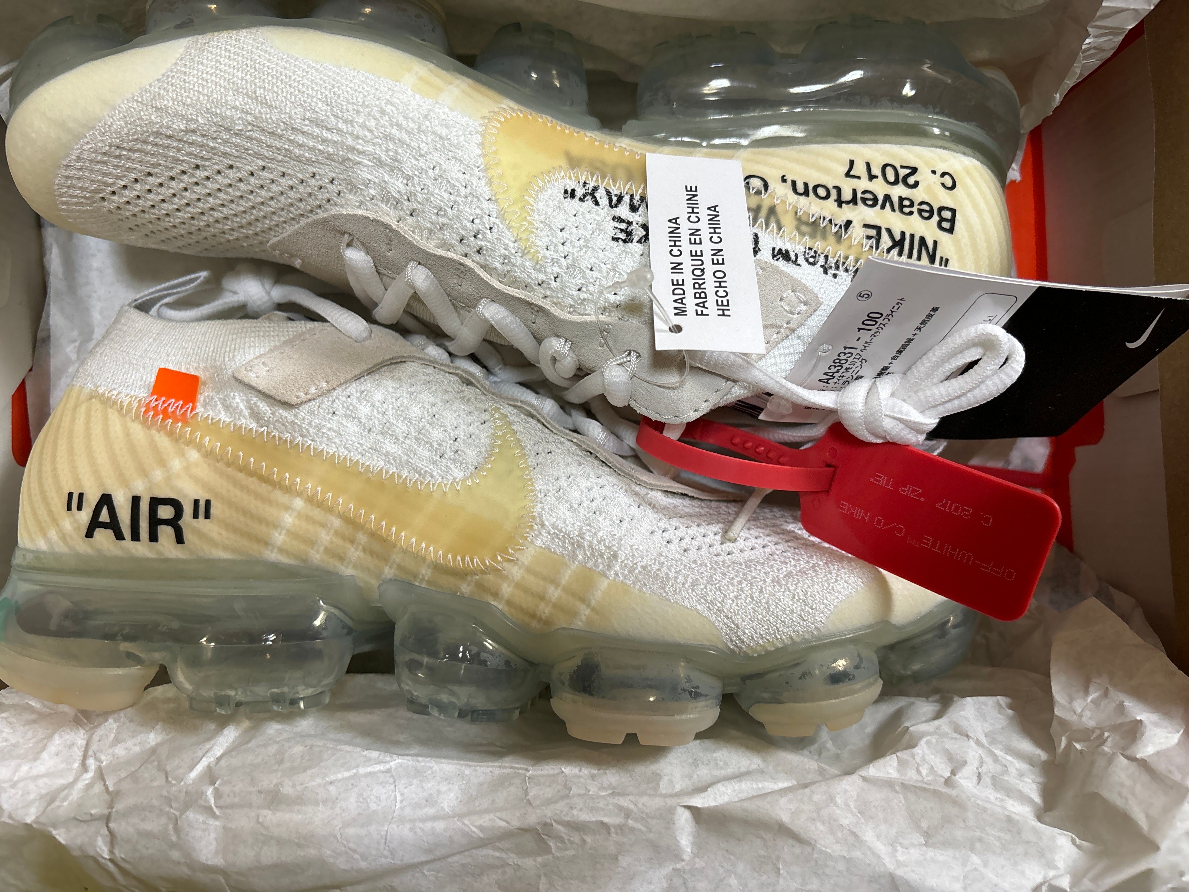 Off-white × Nike Air Vapormax "White"
