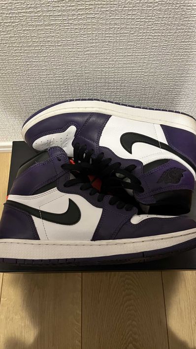 Nike Air Jordan 1 Retro High OG "Court Purple White/Black" (2020)