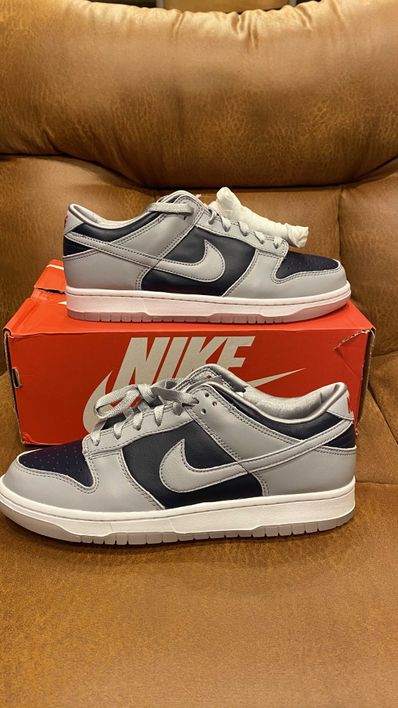 NIKE Women's DUNK LOW "COLLEGE NAVY"
