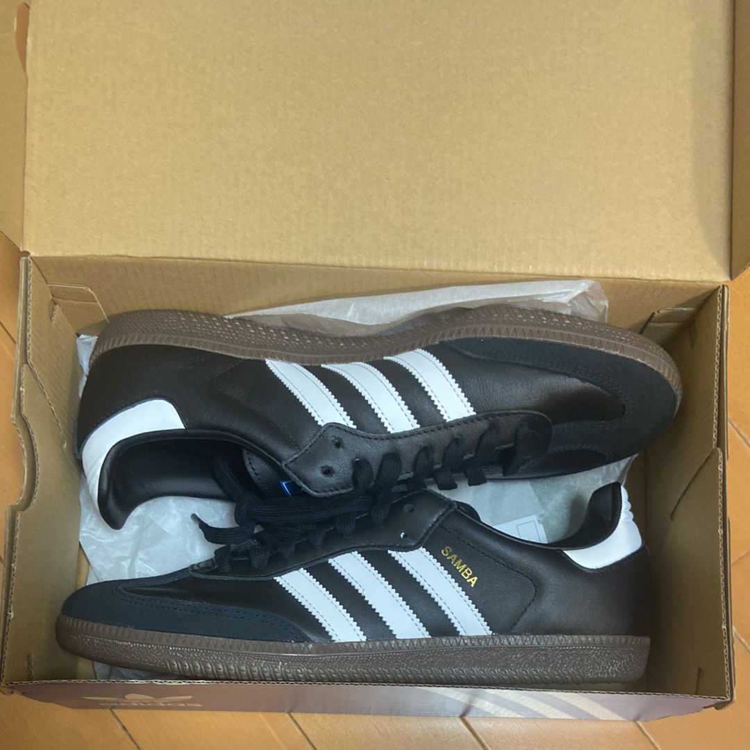 adidas Samba OG "Core Black/Cloud White/Gum"