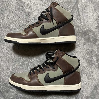 Nike SB Dunk High Pro "Baroque Brown/Black-Brun"