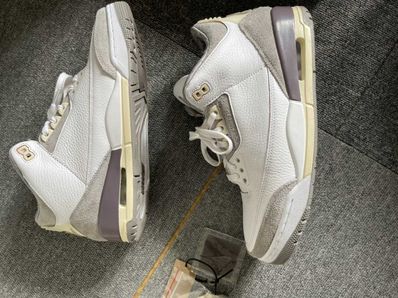 A Ma Maniere × Nike Women's Air Jordan 3 Retro SP "White/Medium Grey Violet Ore"