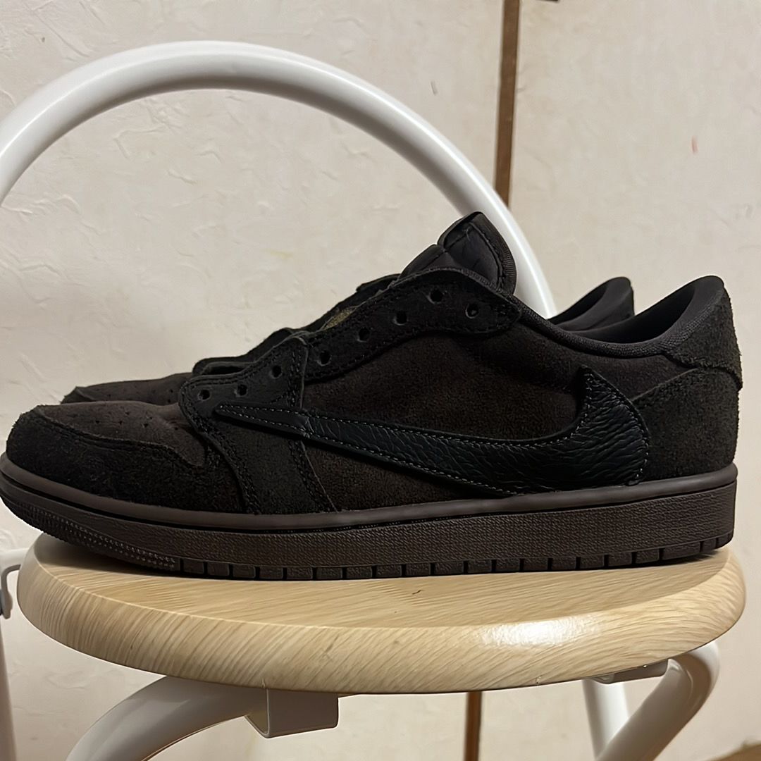 Travis Scott × Nike Air Jordan 1 Low OG SP "Velvet Brown and Dark Mocha"