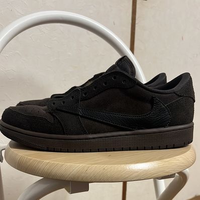 Travis Scott × Nike Air Jordan 1 Low OG SP "Velvet Brown and Dark Mocha"
