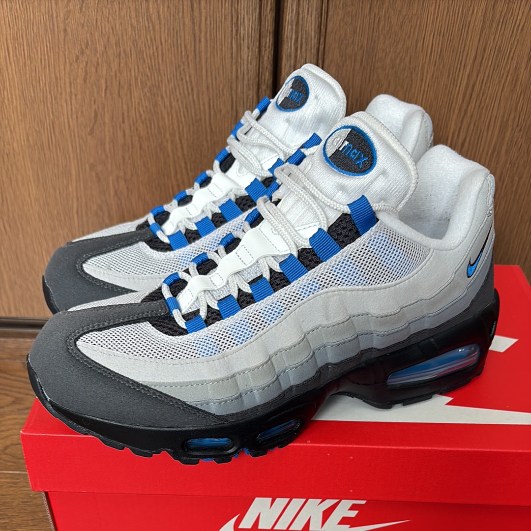 Nike Air Max 95 OG Big Bubble "Cool Grey/Blue Spark"