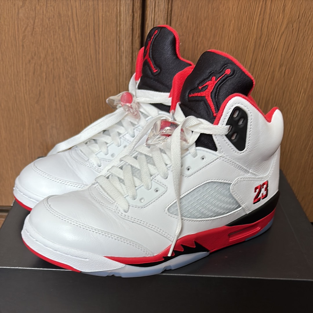Nike Air Jordan 5 Retro OG "Fire Red/Black Tongue" (2025)