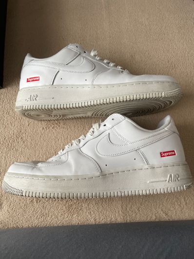 Supreme × Nike Air Force 1 Low "White"