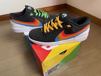 Polaroid × Nike SB Dunk Low Pro QS "Black/White"