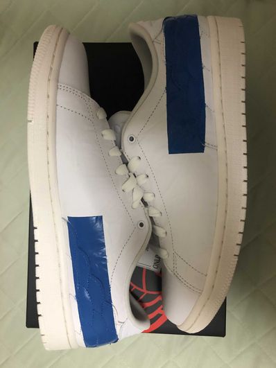Nike Air Jordan 1 Low Centre Court "Militaly Blue"