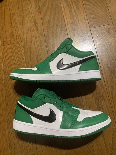 NIKE AIR JORDAN 1 LOW "PINE GREEN/WHITE"