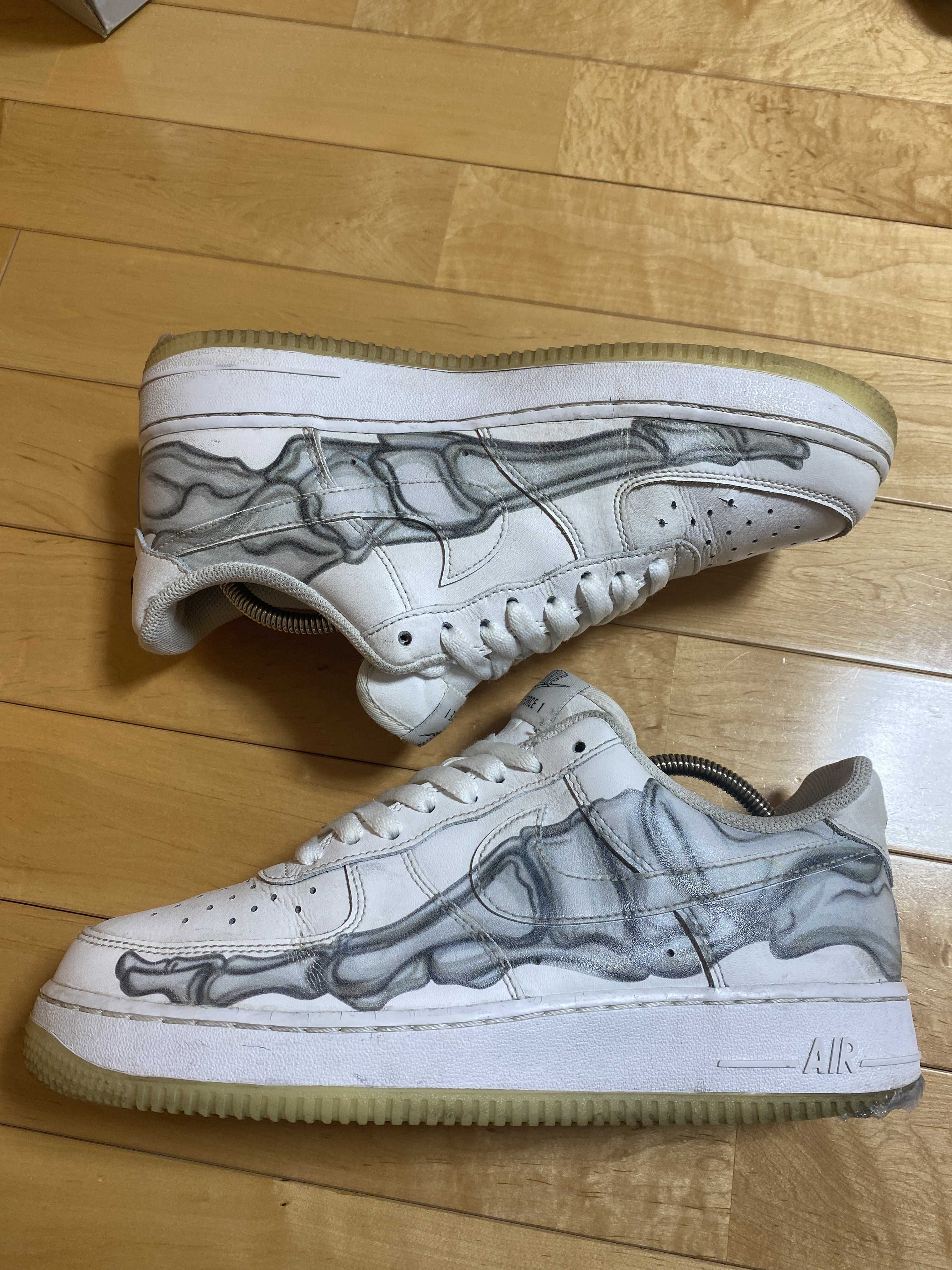 Nike Air Force 1 Low "White Skeleton"
