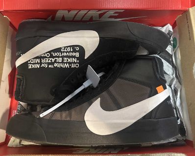 Off-White × Nike Blazer Studio Mid "Grim Reaper"