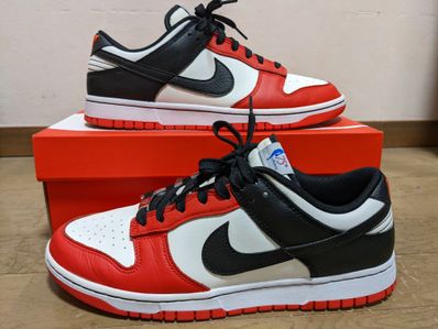 NBA × Nike Dunk Low EMB 75th Anniversary "Chicago Bulls"