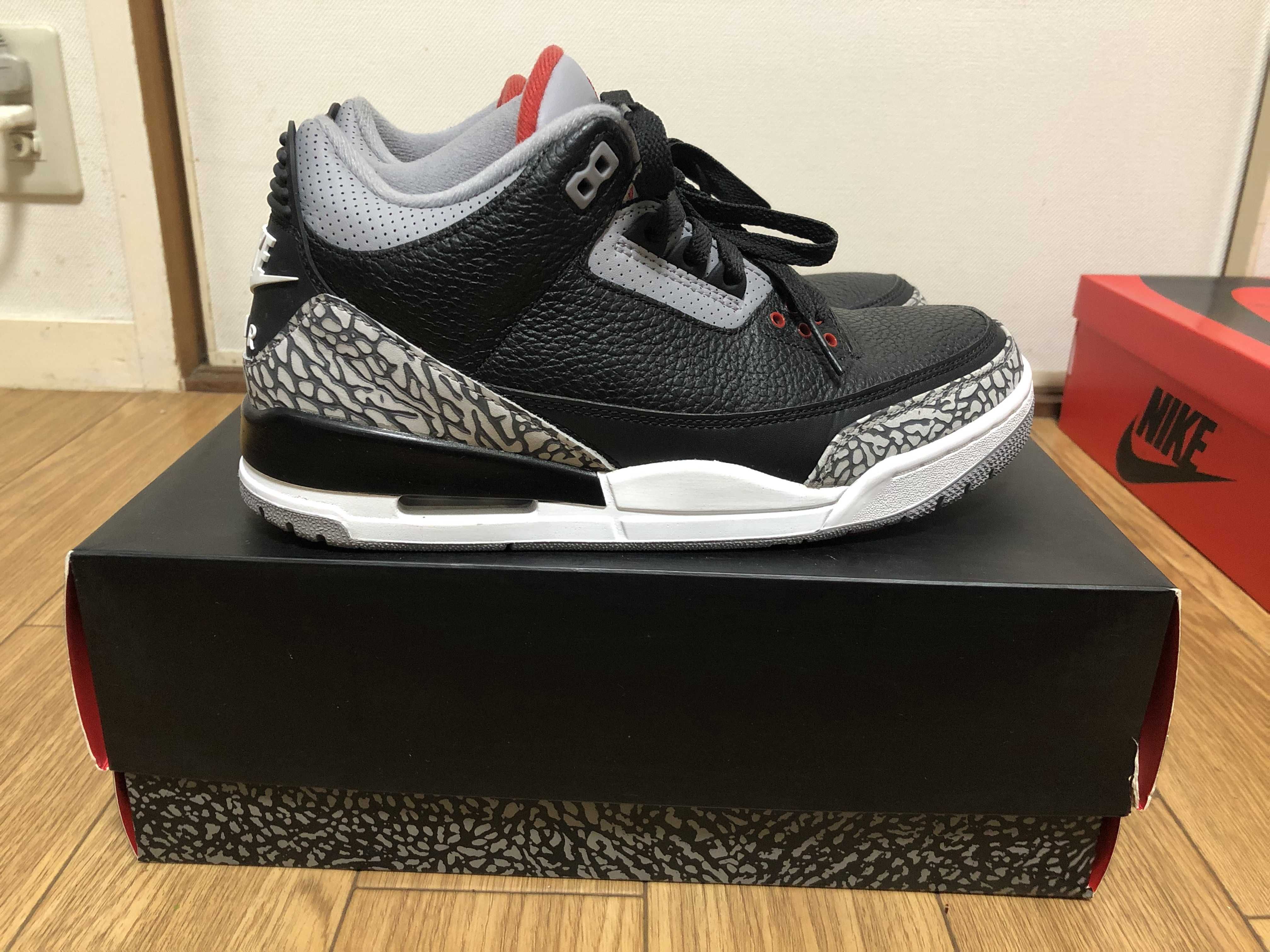 Nike Air Jordan 3 Retro OG "Black Cement" (2018)