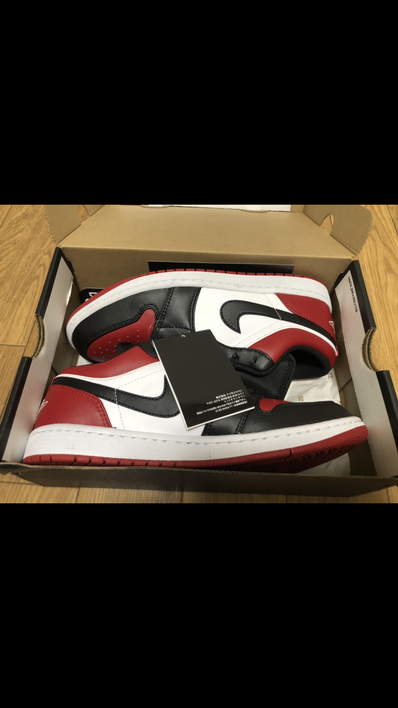 Nike Air Jordan 1 Low "Bred Toe"