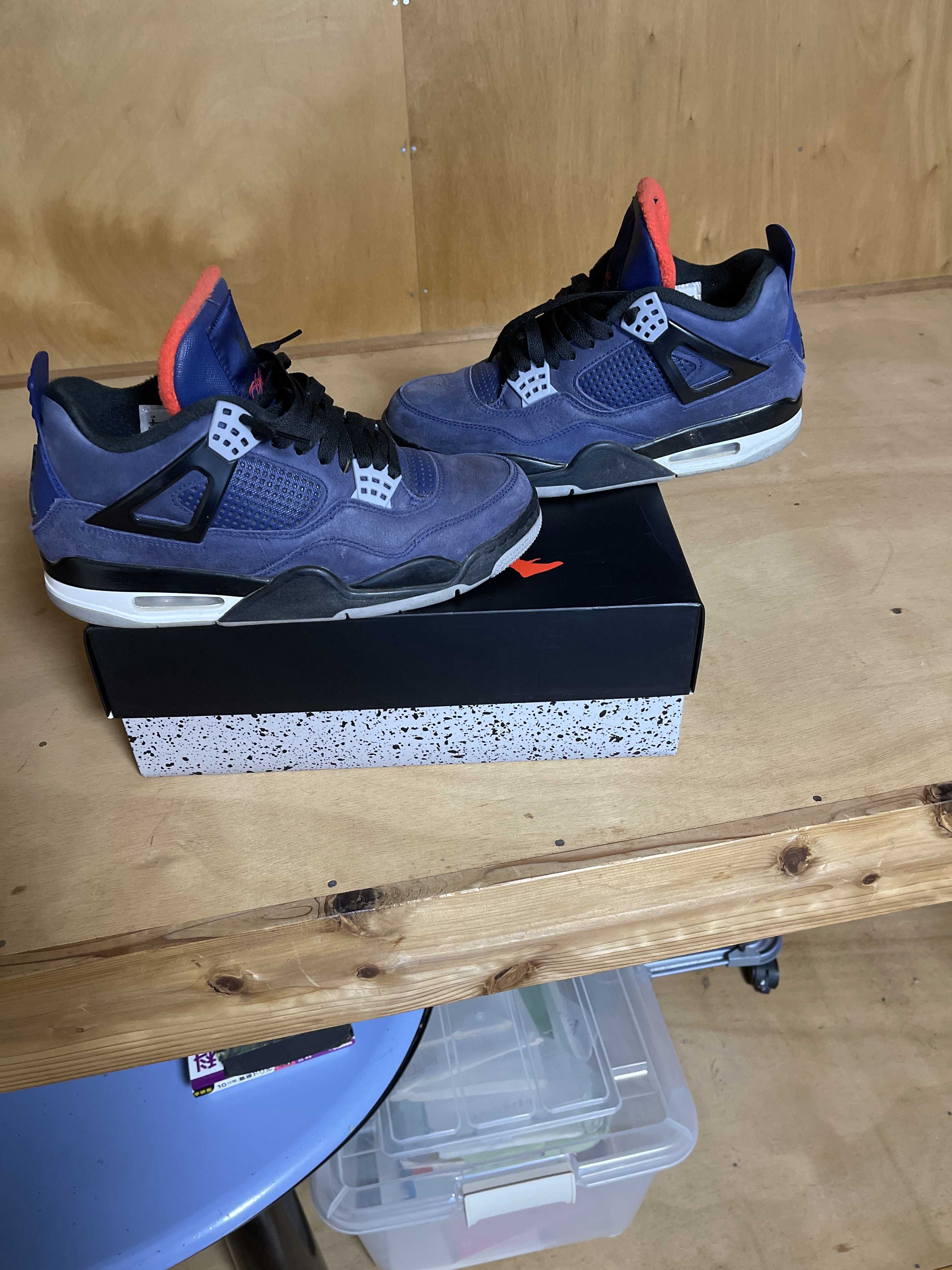 Nike Air Jordan 4 Retro WNTR "Loyal Blue/White/Black"