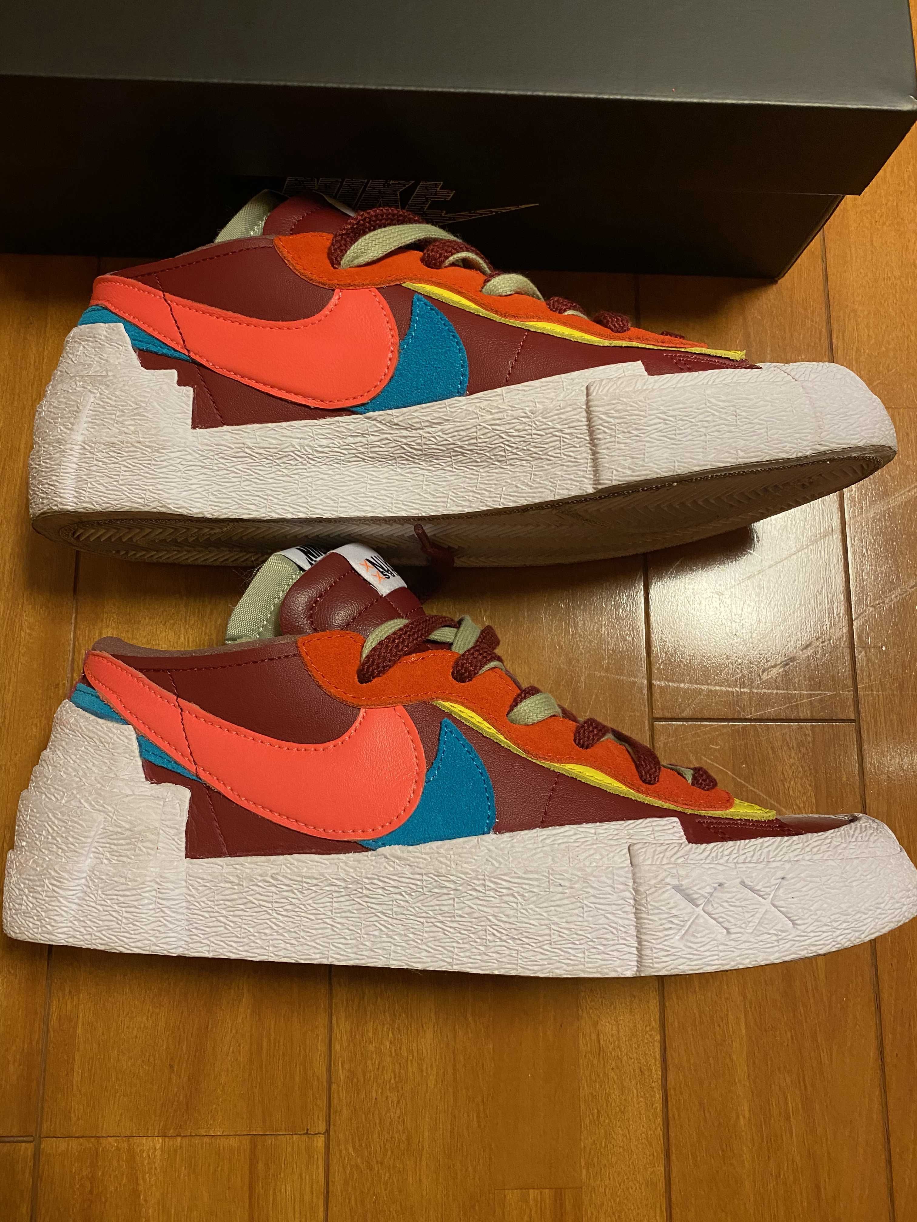 KAWS × sacai × Nike Blazer Low "Team Red"
