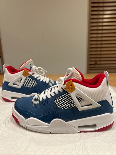Nike GS Air Jordan 4 "French Blue"