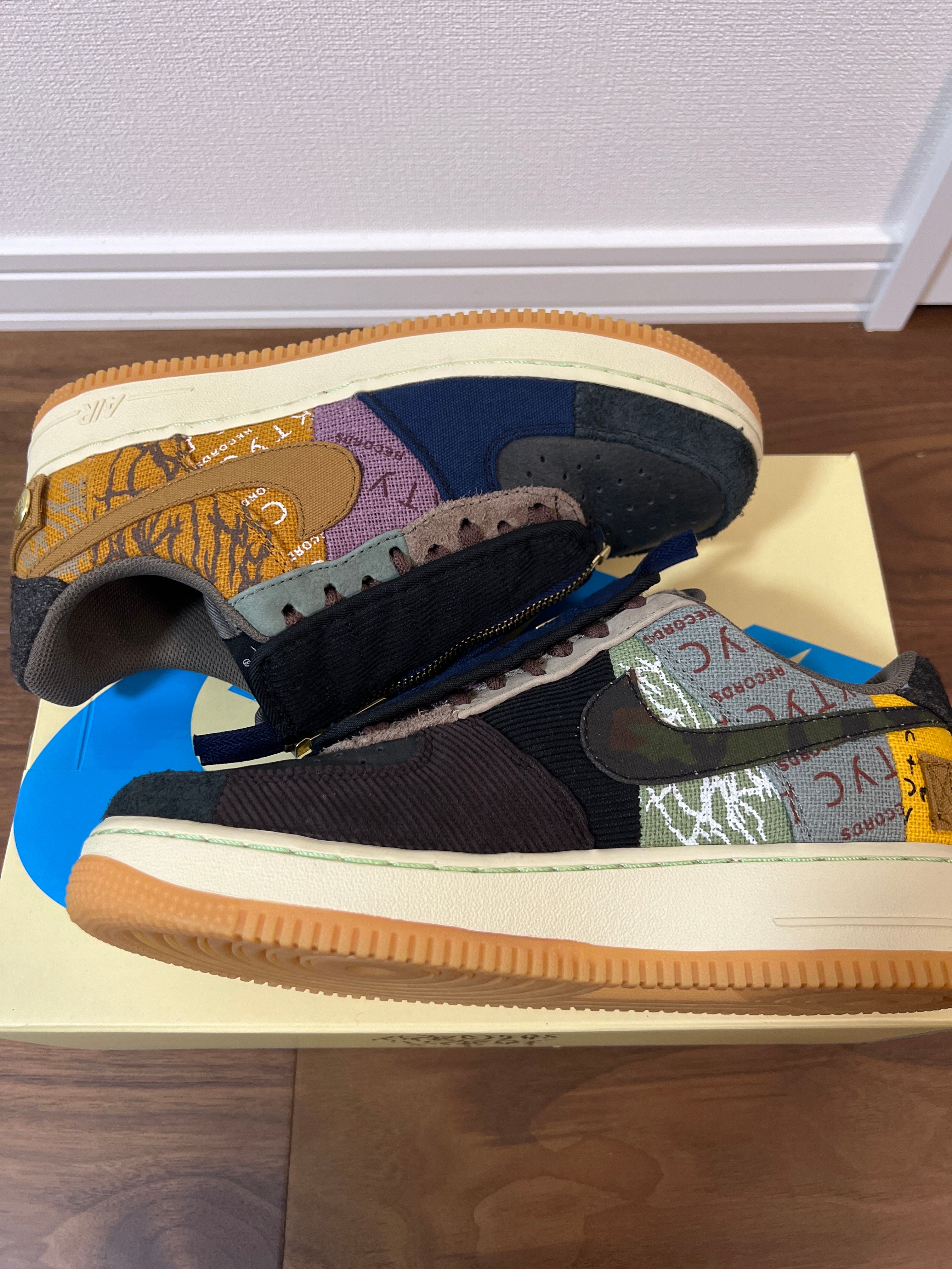 Travis Scott × Nike Air Force 1 Low Cactus Jack "Multi Color"