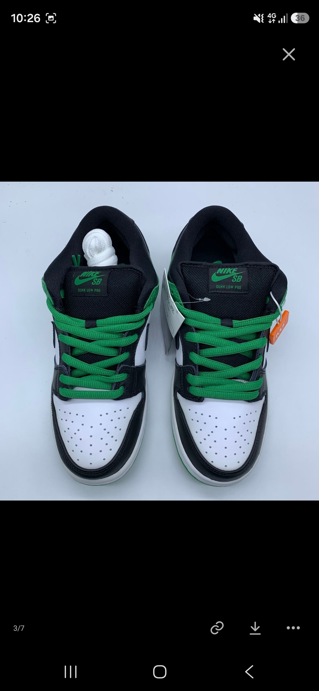 Nike SB Dunk Low Pro "Black and Classic Green"