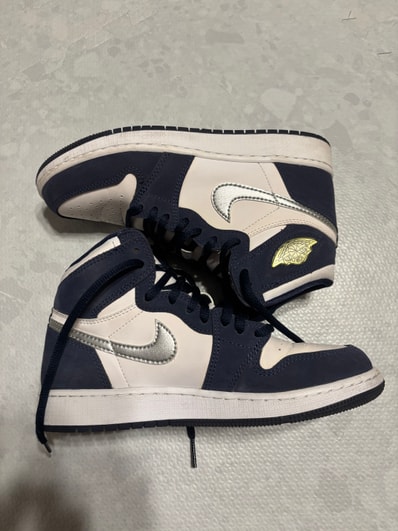 Nike GS Air Jordan 1 High OG CO.JP "Midnight Navy" (2020)(ブリーフケースなし)