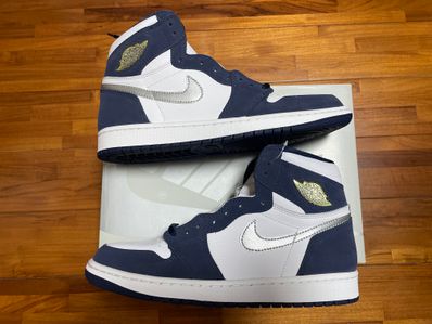Nike Air Jordan 1 High OG CO.JP "White/Midnight Navy" (2020)(ブリーフケースなし)