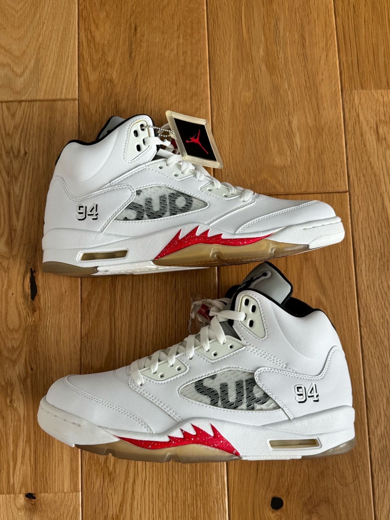 Supreme × Nike Air Jordan 5 Retro "White"