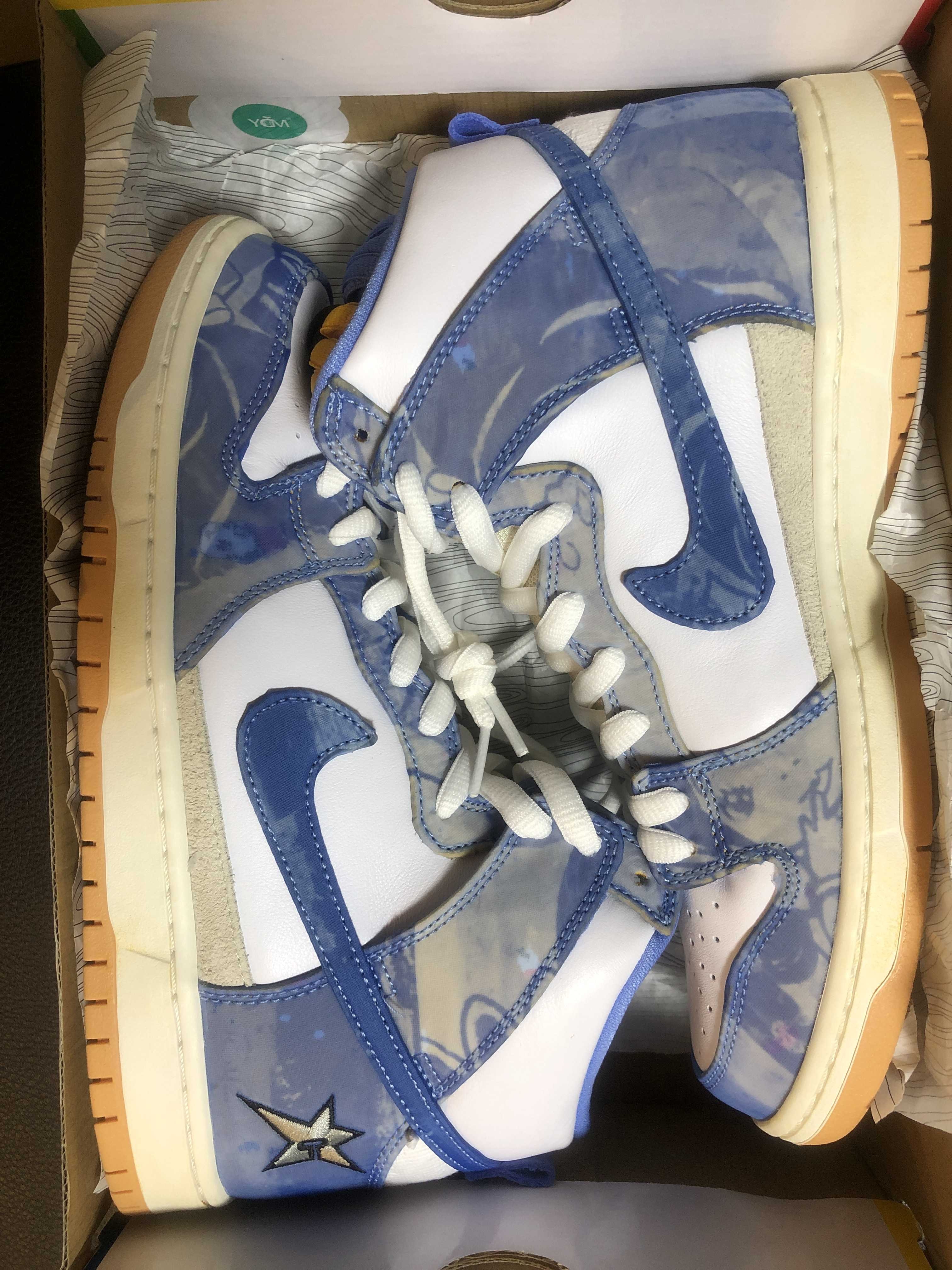Carpet Company × Nike SB Dunk High "Royal Pulse"