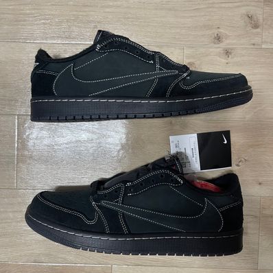 Travis Scott × Nike Air Jordan 1 Low OG SP "Black Phantom"