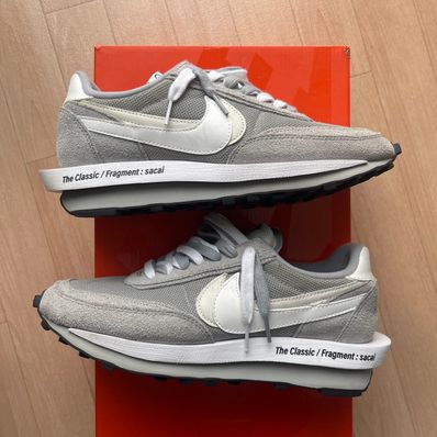 Fragment × sacai × Nike LD Waffle "Light Smoke Grey"