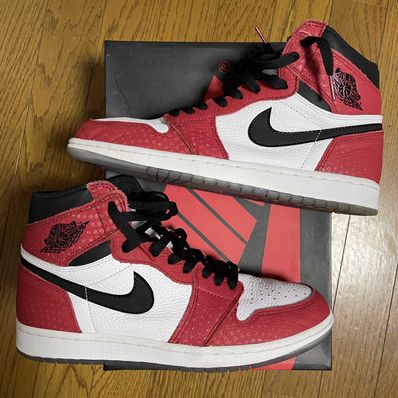 Spiderman × Nike Air Jordan 1 Origin Story "Gym Red/White/Photo Blue/Black"