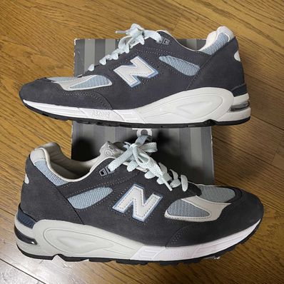 KITH Ronnie Fieg × New Balance 990V2 "Steel Blue"