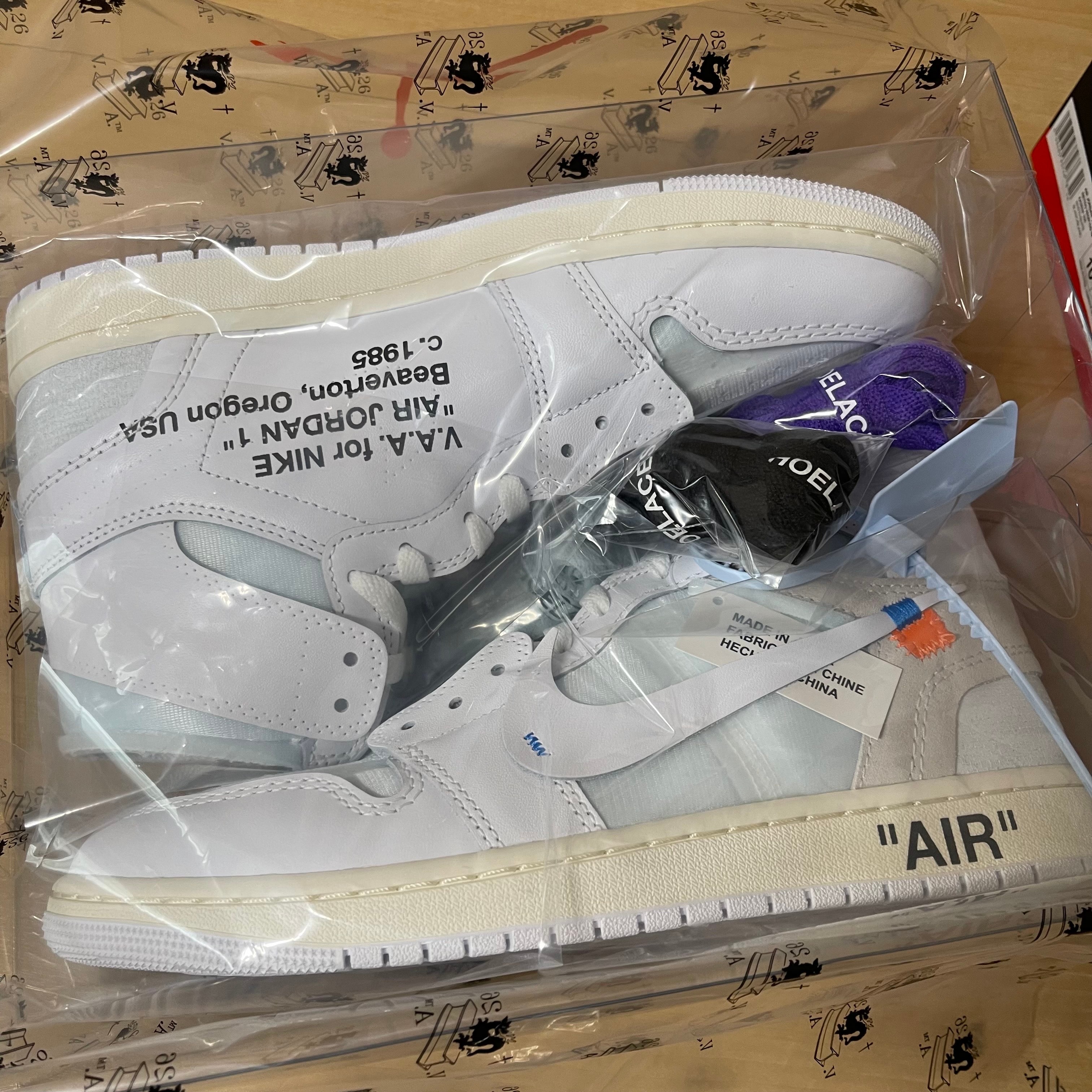 Virgil Abloh Archive (V.A.A.) × Nike Air Jordan 1 Retro High OG "Alaska"