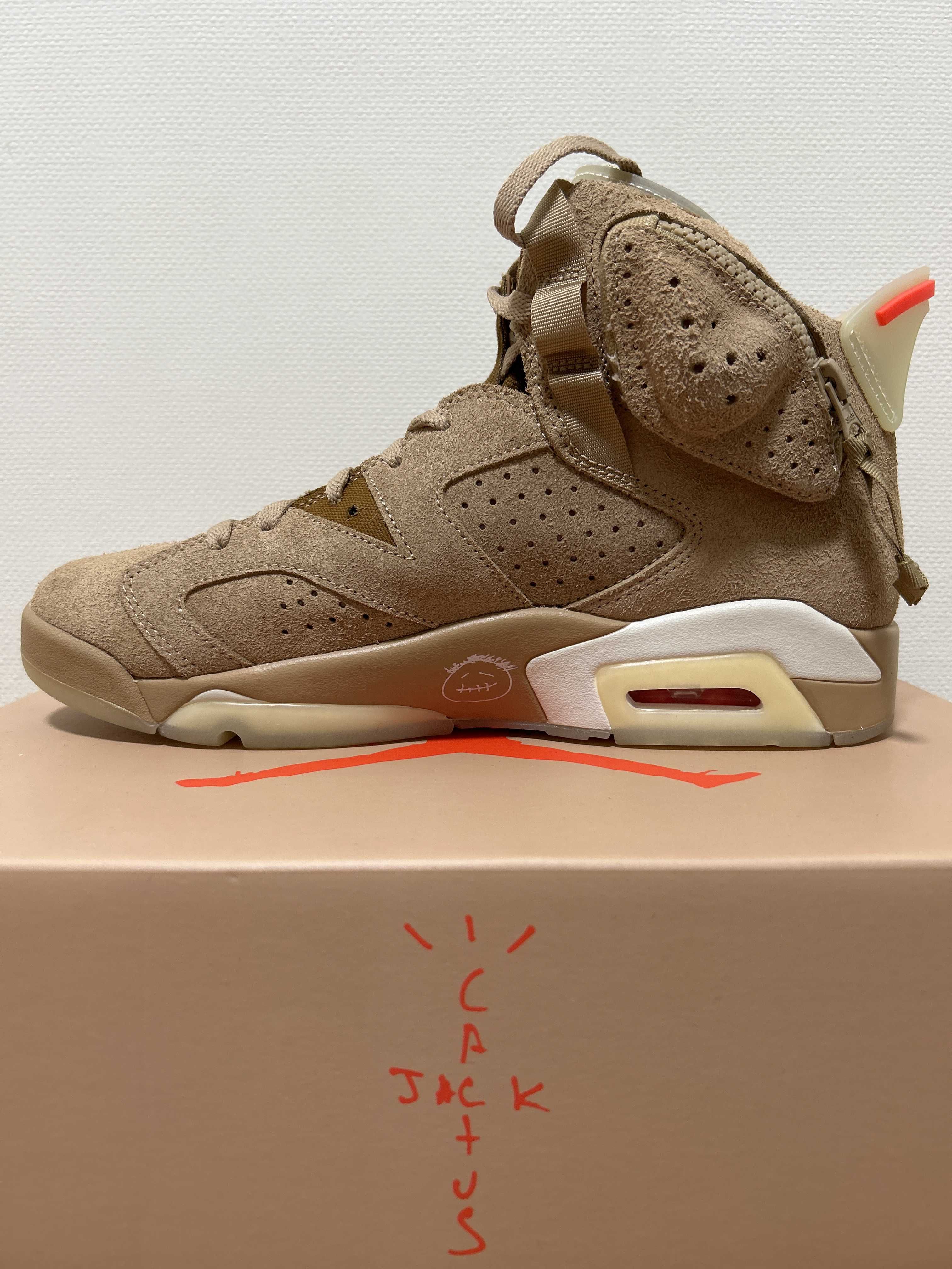 Travis Scott × Nike Air Jordan 6 "British Khaki"