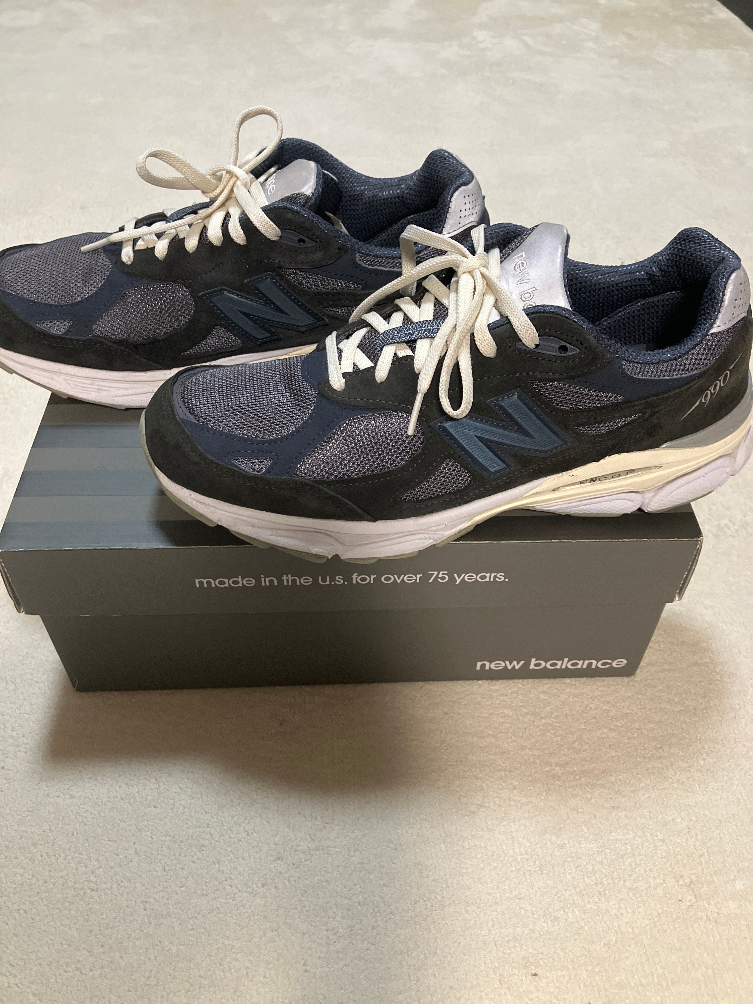 KITH Ronnie Fieg × New Balance 990V3 "Genesis/Navy"