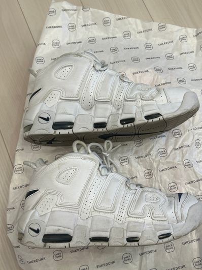 Nike Air More Uptempo "White/Midnight Navy"