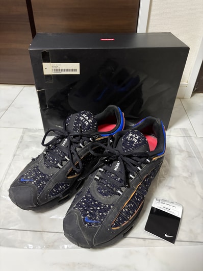 Supreme × Nike Air Max Tailwind 4 "Black"