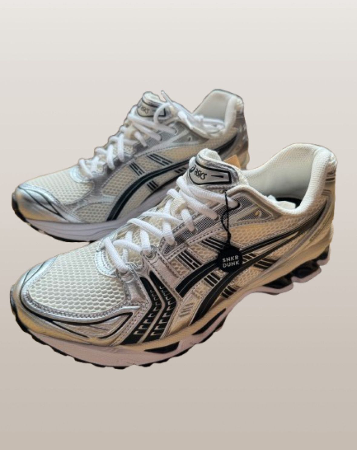 KITH × Asics Gel-Kayano 14 "Cream/Scarab" (1201A954-100)